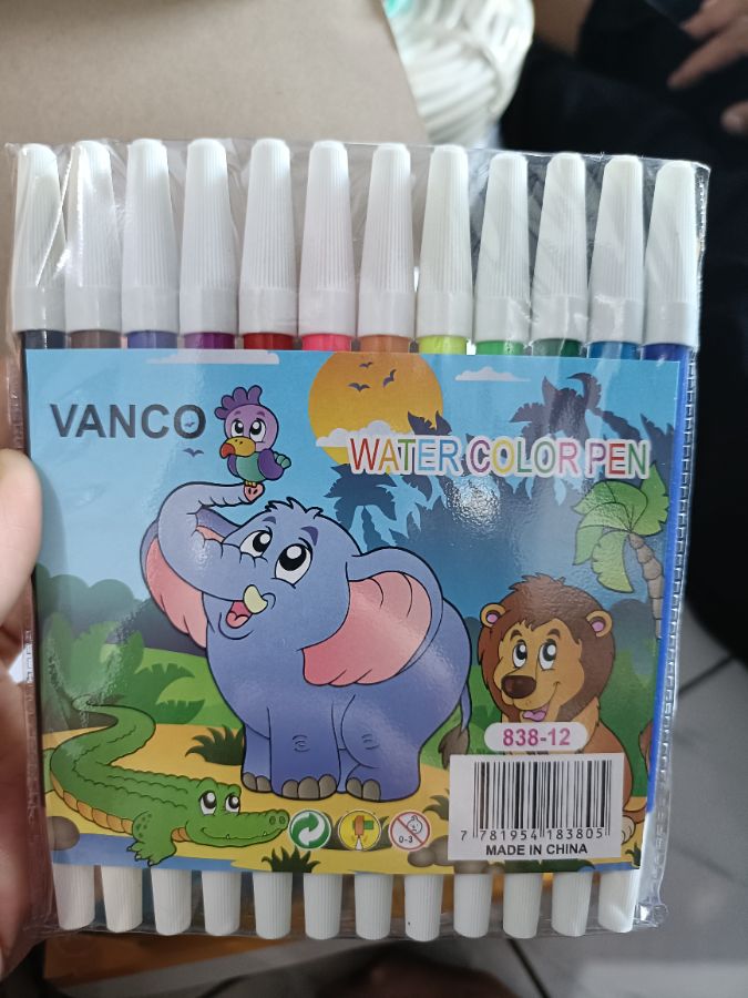 SPIDO 12 WARNA VANCO 838-12