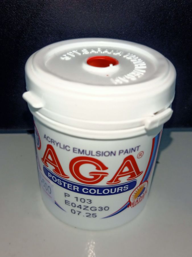 CAT AGA POSTER 100 CC P 103 MERAH