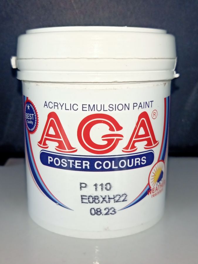 CAT AGA POSTER 100 CC P 110 COKLAT TUA