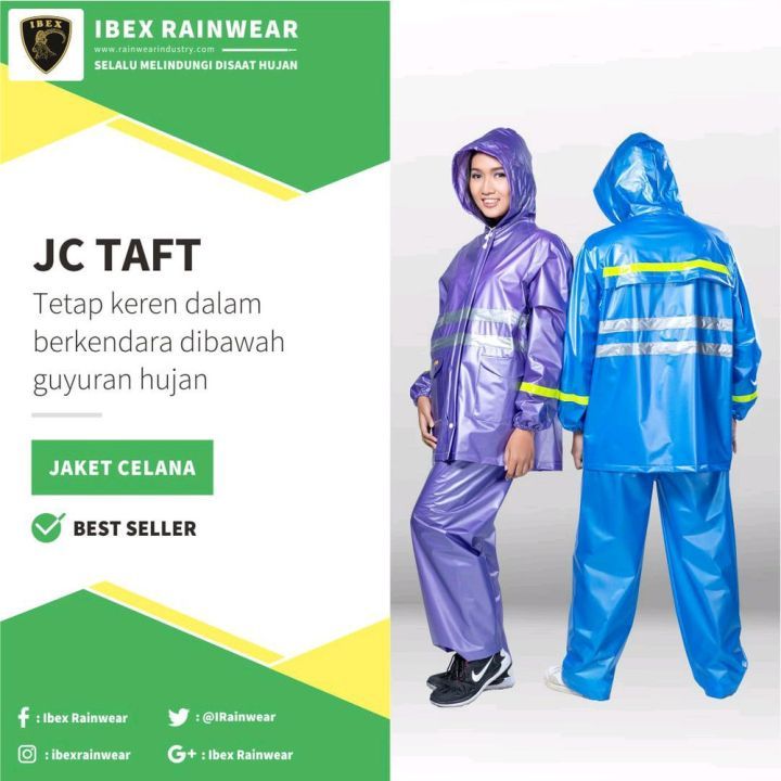 JAS HUJAN JAKET CELANA TAFT SKOTLET IBEX