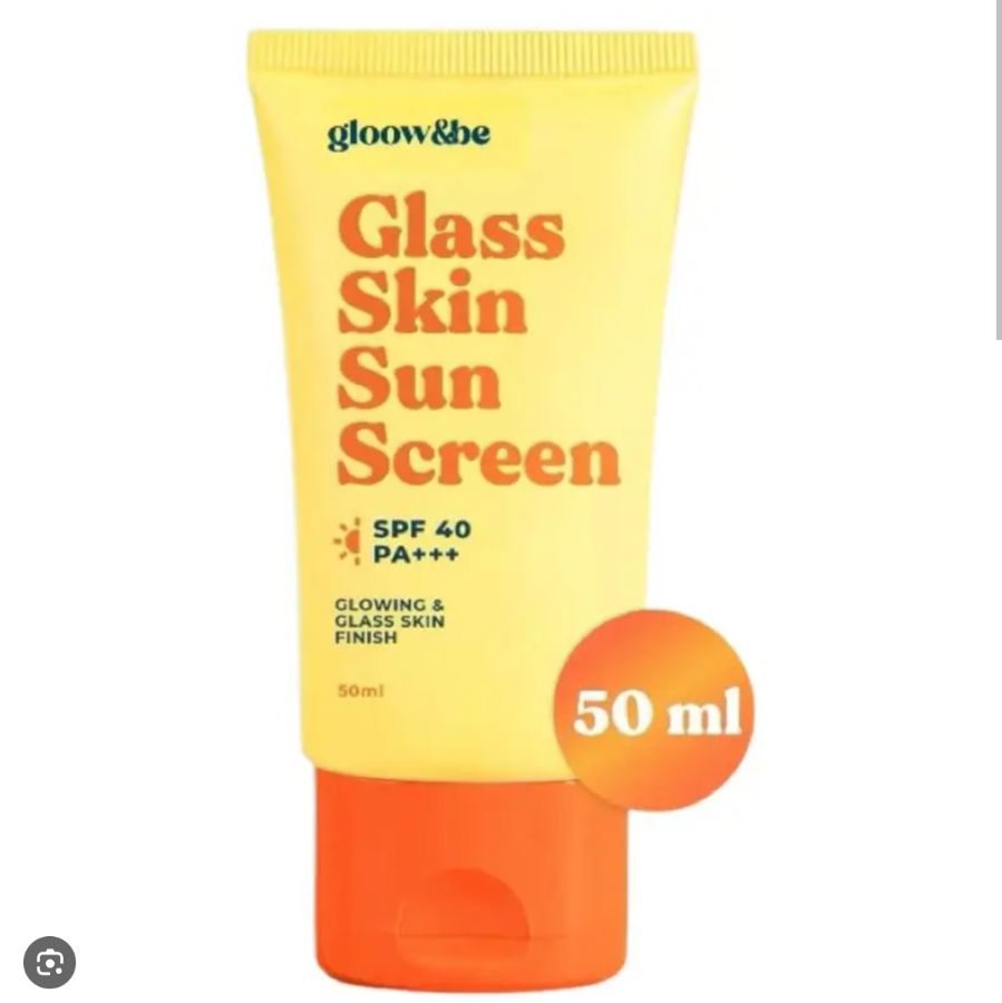 Gloow & Be Sunscreen glass skin sun