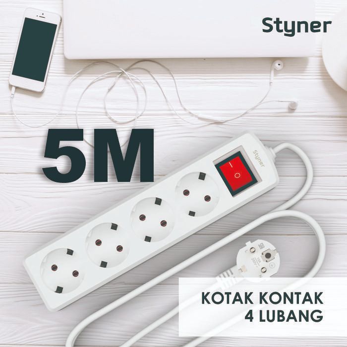 STYNER STOP KONTAK ISI 4L + KABEL 5M