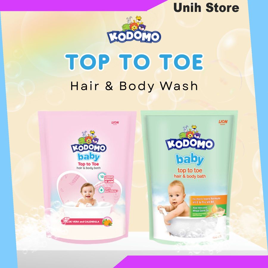 Kodomo baby hair body 450ml