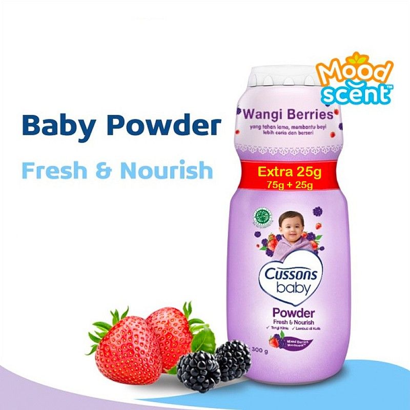 75G BABY POWDER CUSSONS WANGI BERRIES