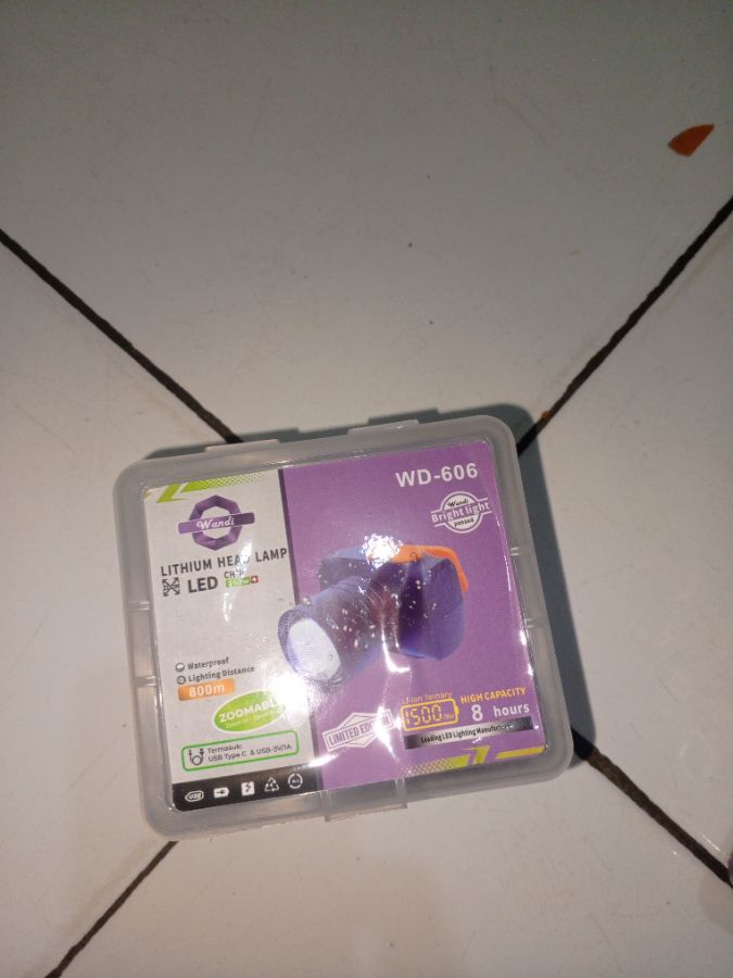 SENTER KEPALA WANDI WD-606 