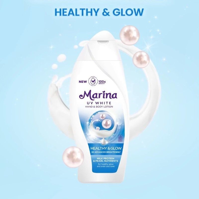 MARINA UV WHITE 185ML MILK PROTEIN