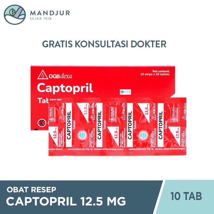 Captopril 12,5mg