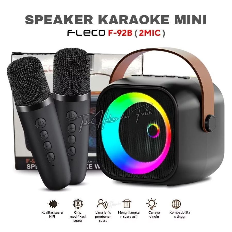 SPEAKER MINI PORTABLE FLECO (F-92B) 2 MC