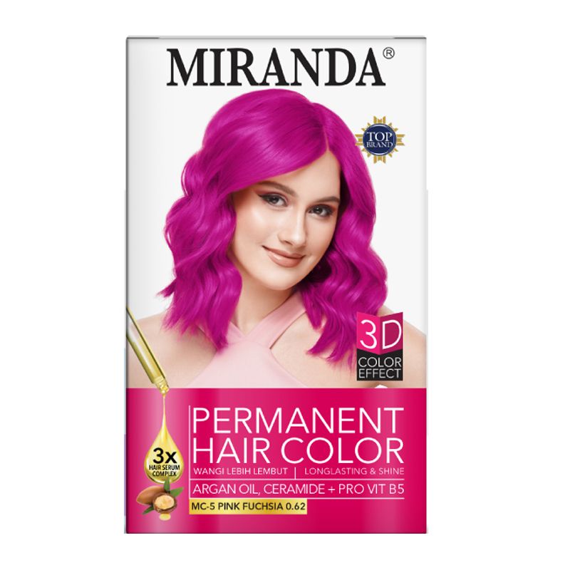 MIRANDA HAIR CLR MC-5 PINK F