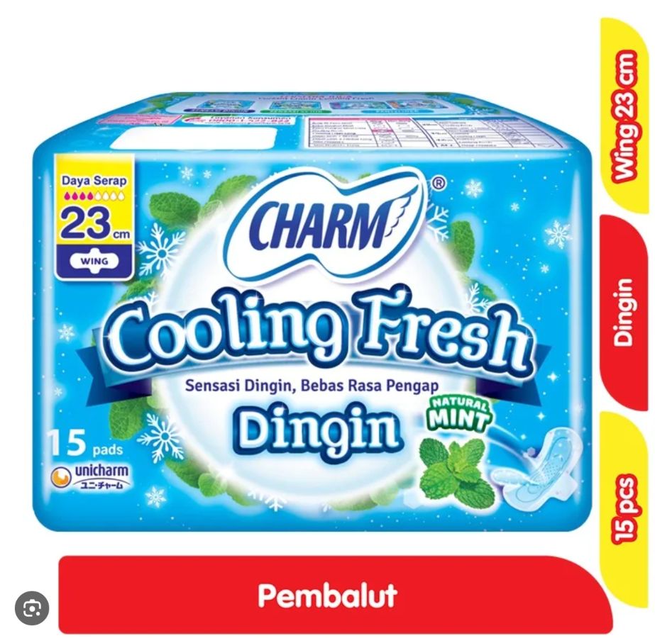 Charm cooling fresh 23cm isi 15