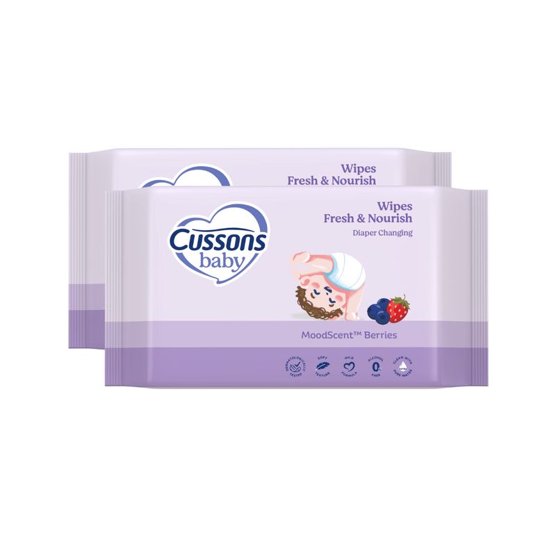 TISU BASAH CUSSONS BABY UNGU