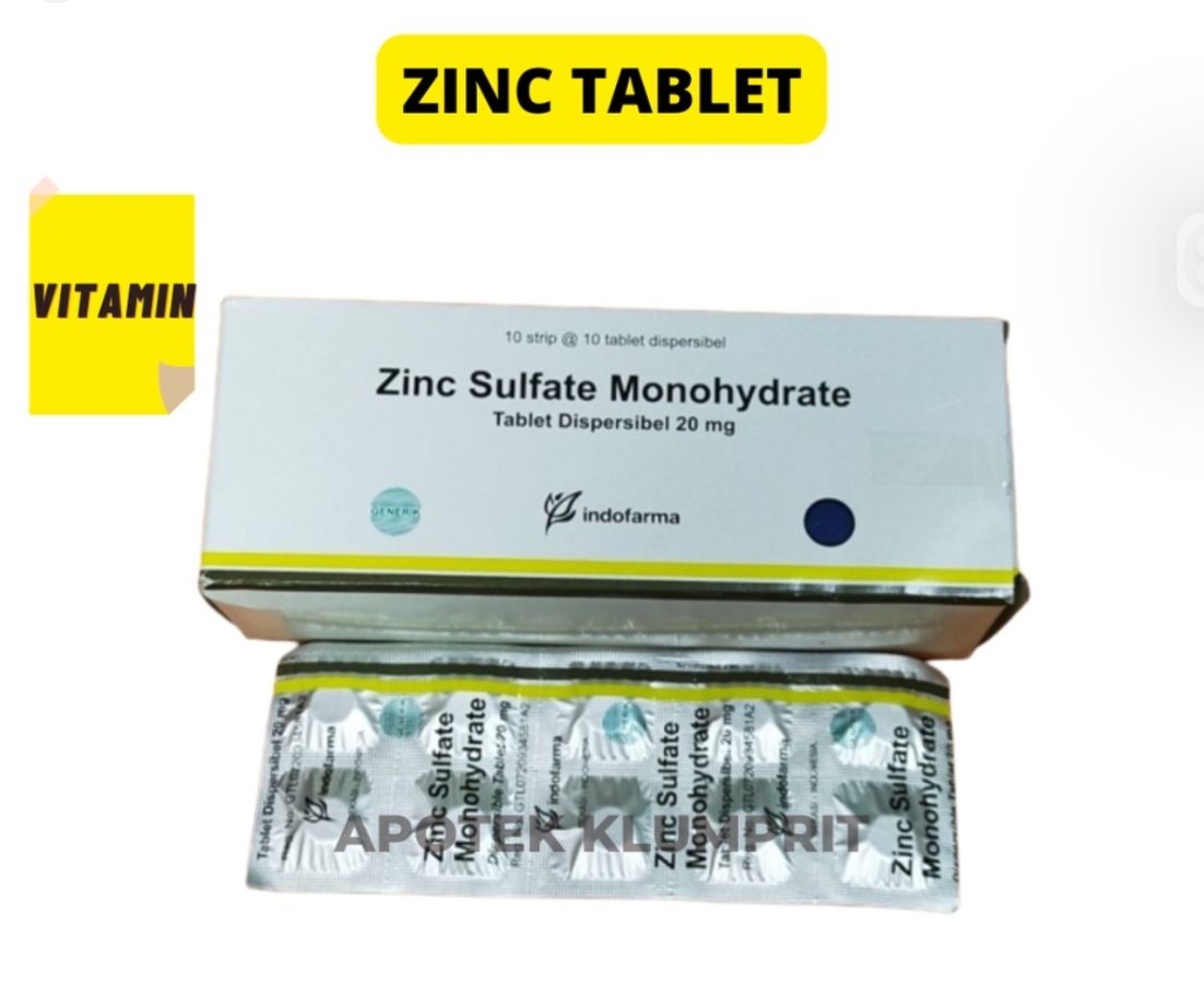 Zinc tablet 