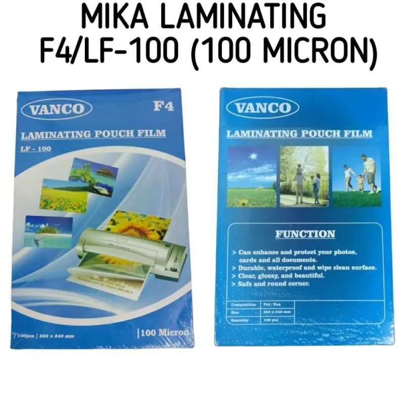 PLASTIK LAMINATING LF-100 F4 VANCO