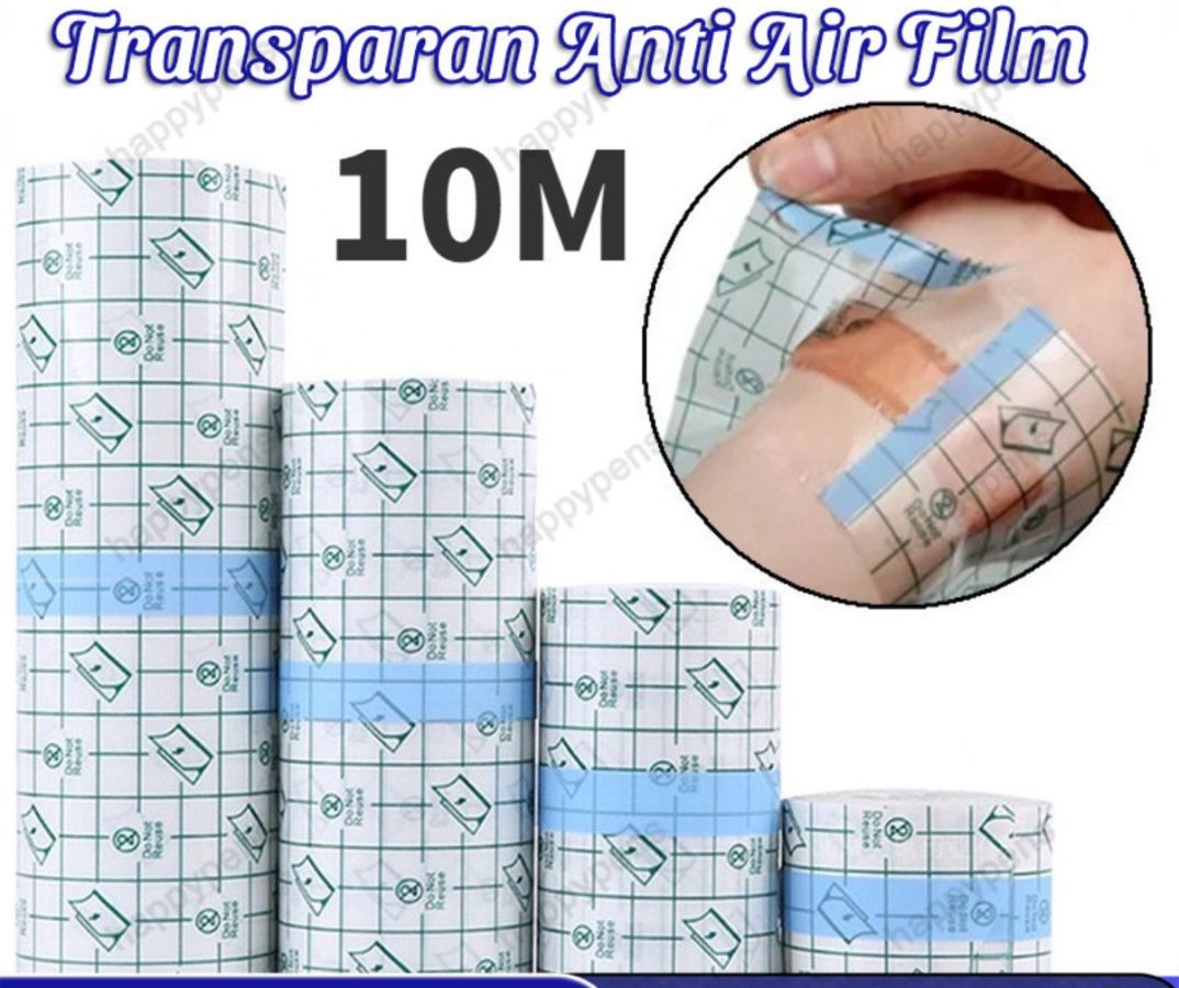 Perban transparan Anti air plaster 10x50cm 