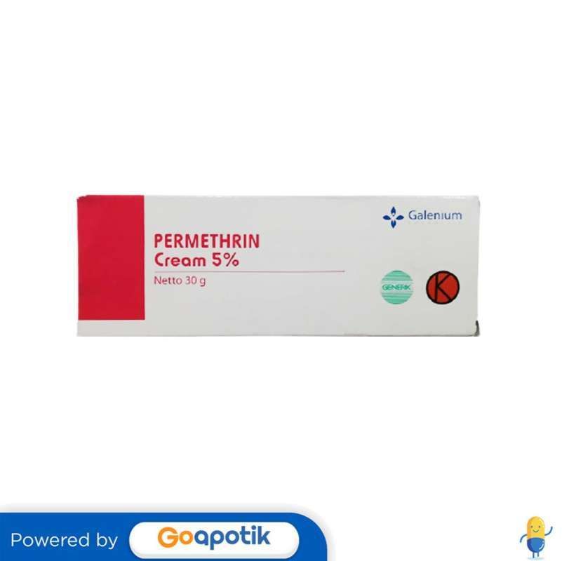 Permethrin cream 5% salep