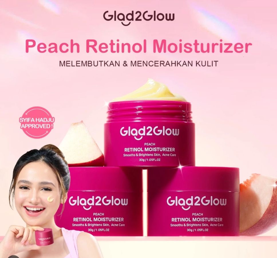 Glad2Glow moisturizer retinol 