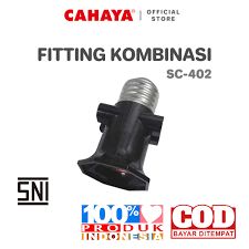 FITTING KOMBINASI CAHAYA SC-402