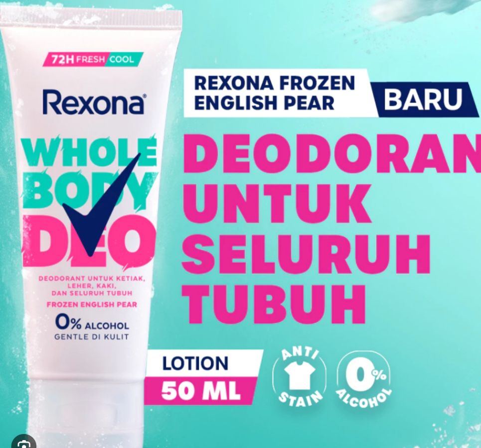 Rexona whole body deo lotion 50ml