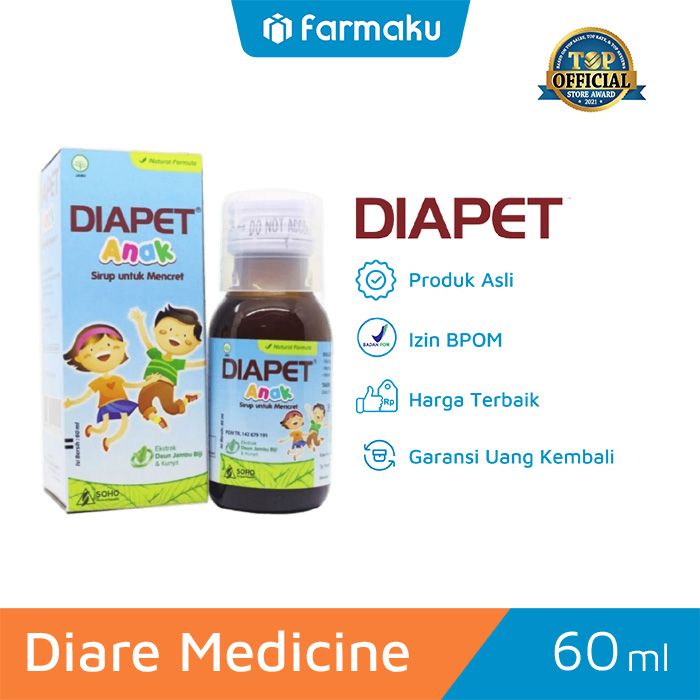 diapet anak sirup 60 ml