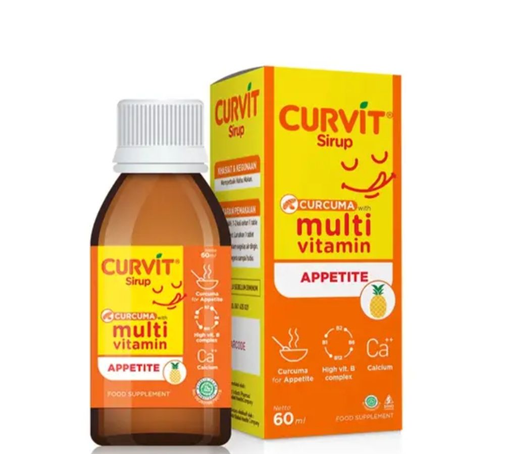 curvit sirup Curcuma multivitamin 60ml