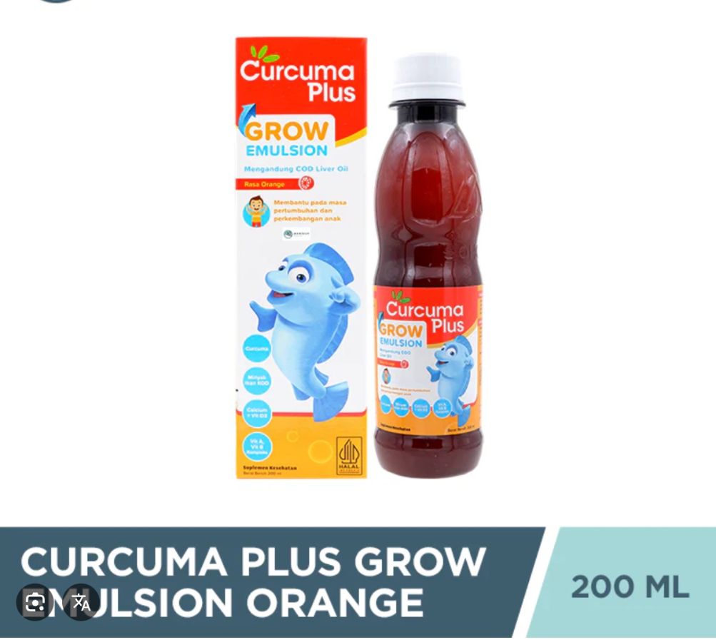 curcuma grow emulsion 200ml