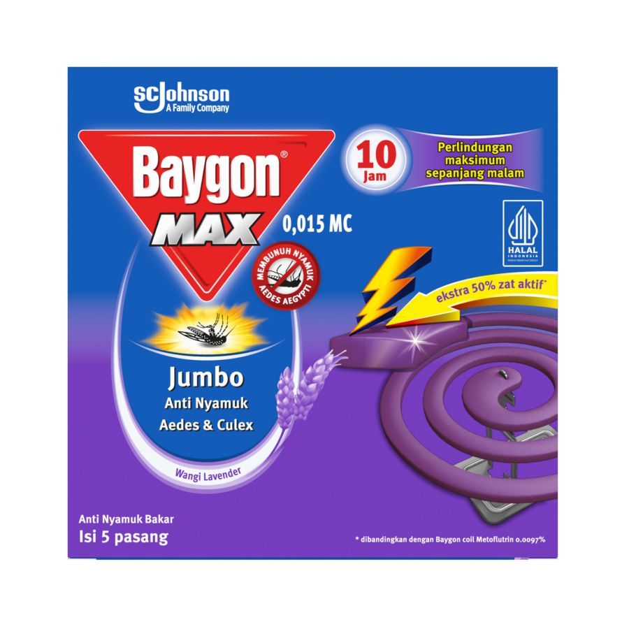 OBAT NYAMUK BAKAR BAYGON LAVENDER