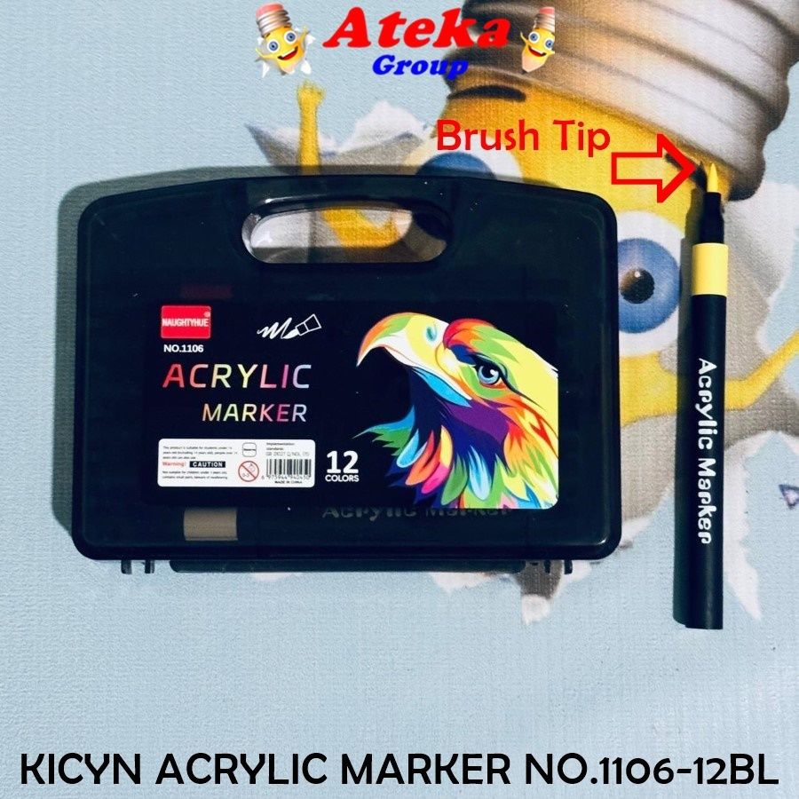 ACRYLIC MERKER 12WARNA NO.1106