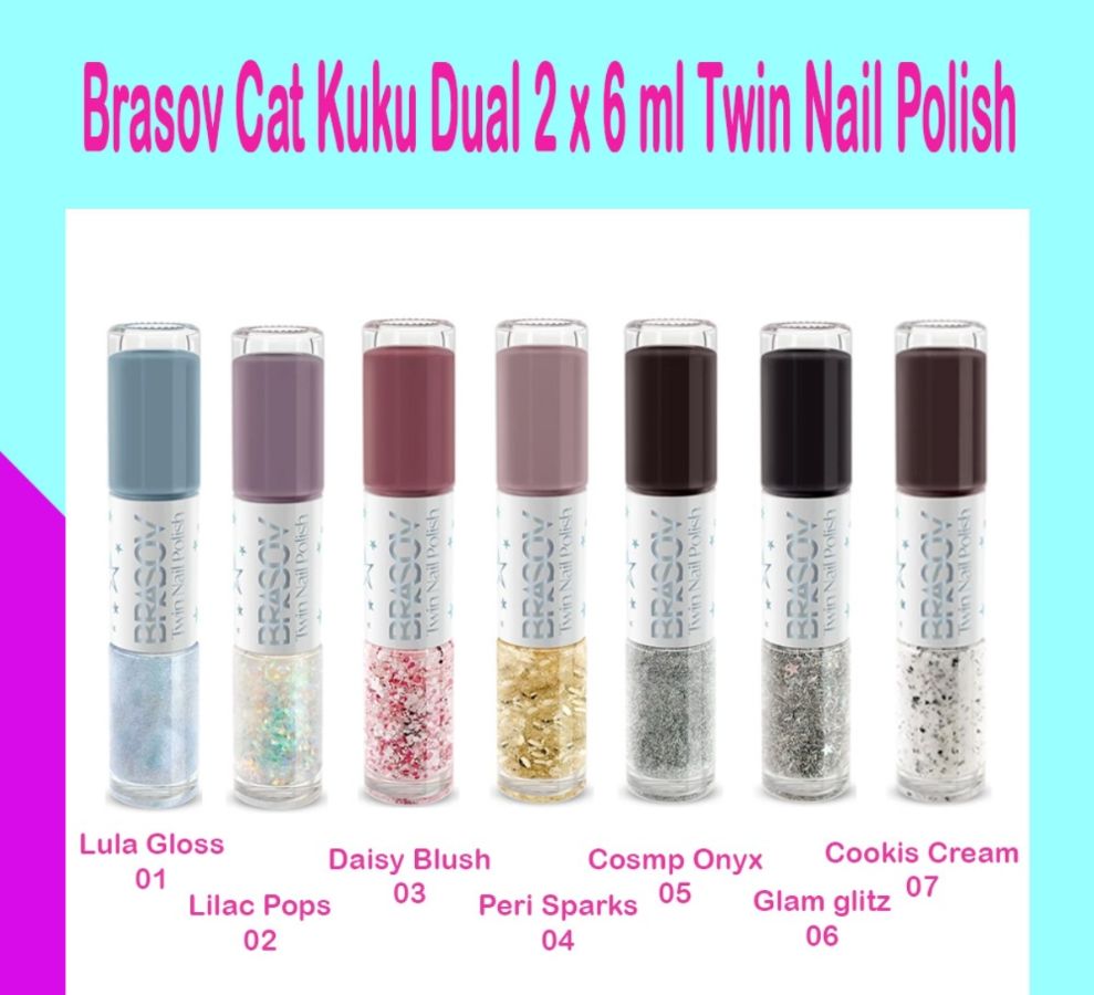 brasov nail Polish twin kutek