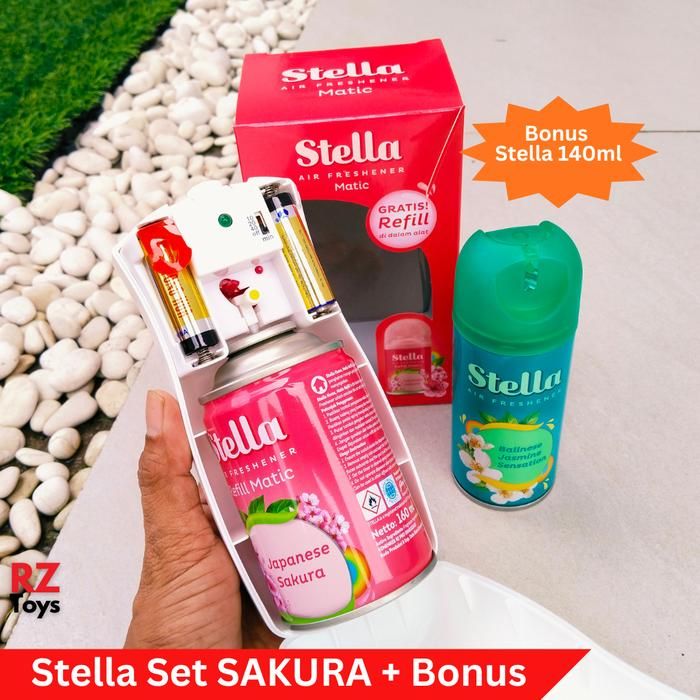 STELLA MATIC SET SAKURA + AEROSOL 140ML