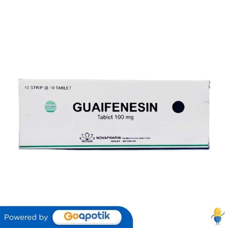 Guaifenesien Nova 100mg