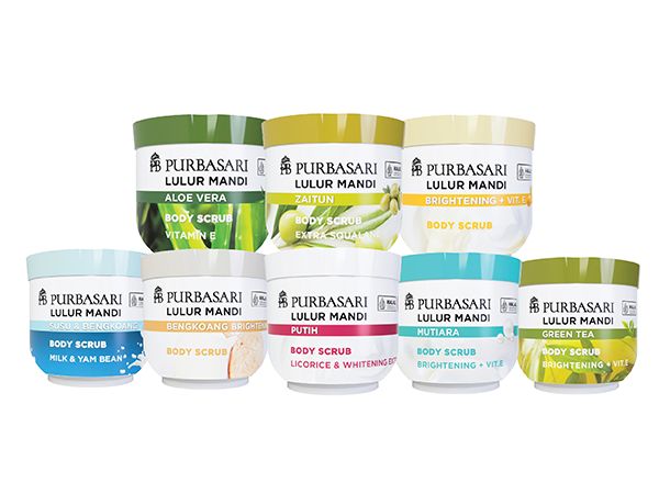 Purbasari lulur mandi body scrub 