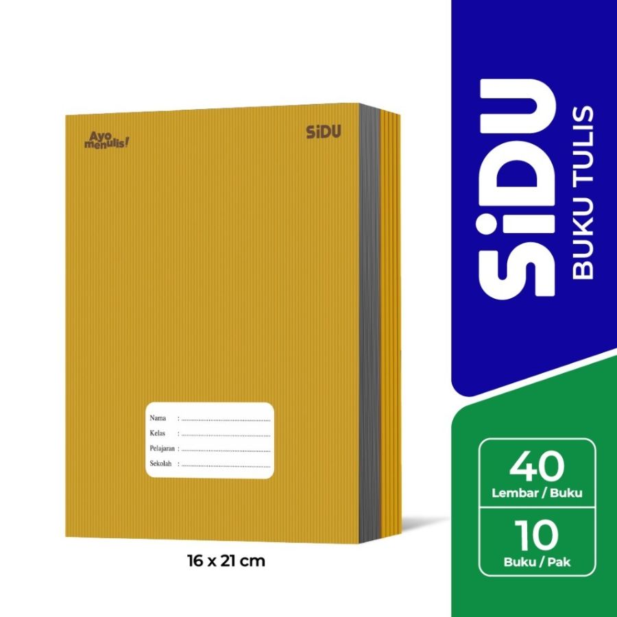 SIDU TULIS SAMPUL COKLAT 40LBR