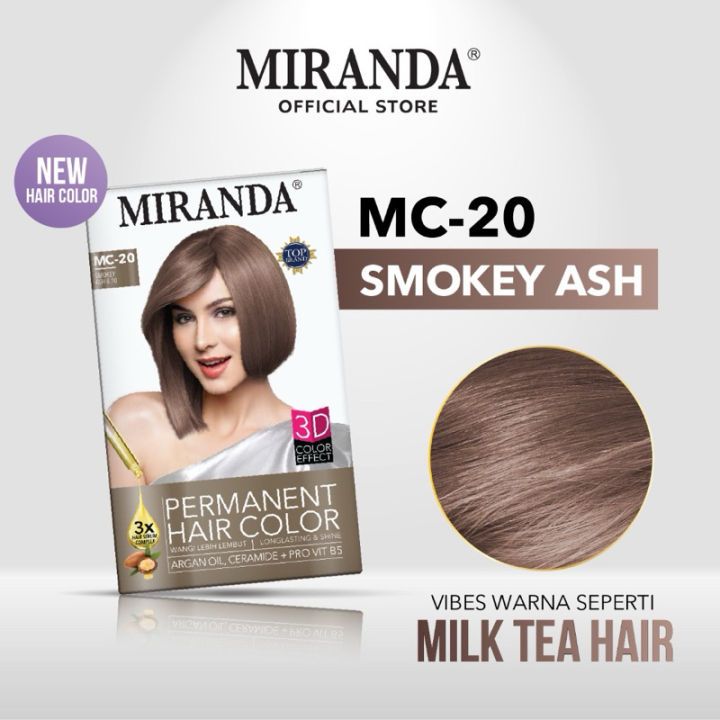 MIRANDA HAIR CLR MC-20 SMOKEY ASH