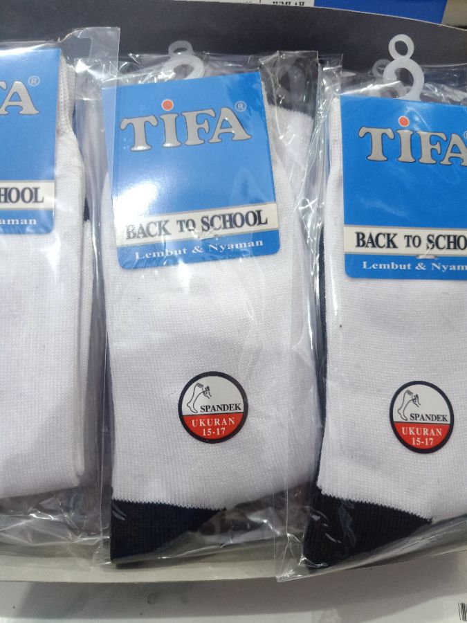 KAOS KAKI TIFA 15-17 PUTIH