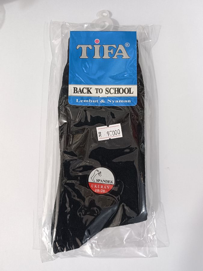 KAOS KAKI TIFA 18-20 HITAM