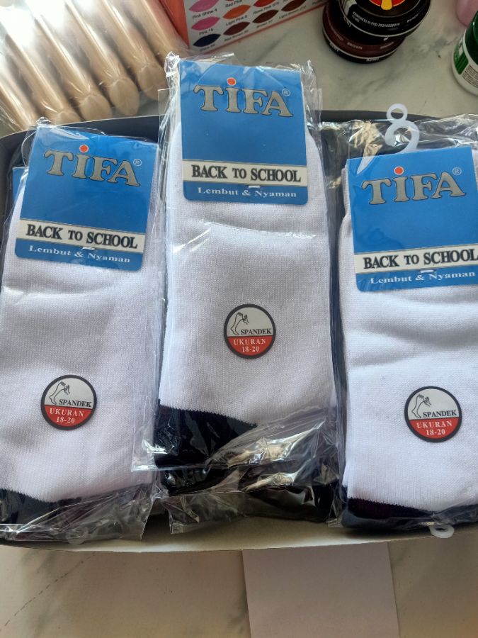 KAOS KAKI TIFA 18-20 PUTIH
