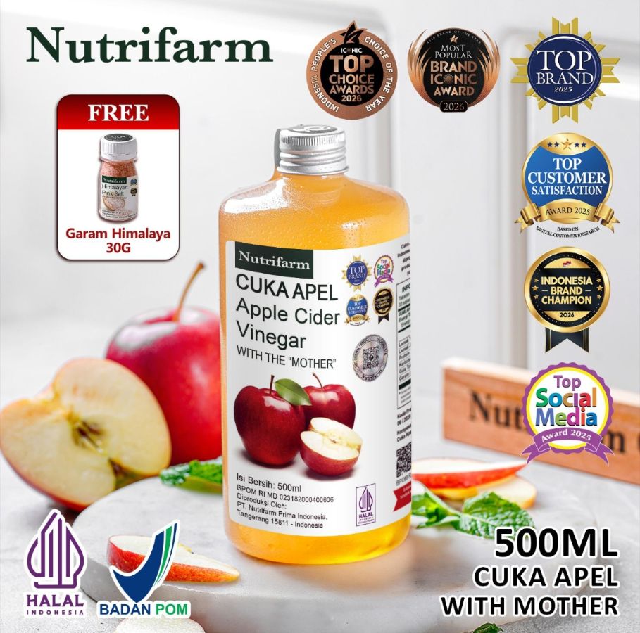 Nutrifarm Cuka Apel 500ml