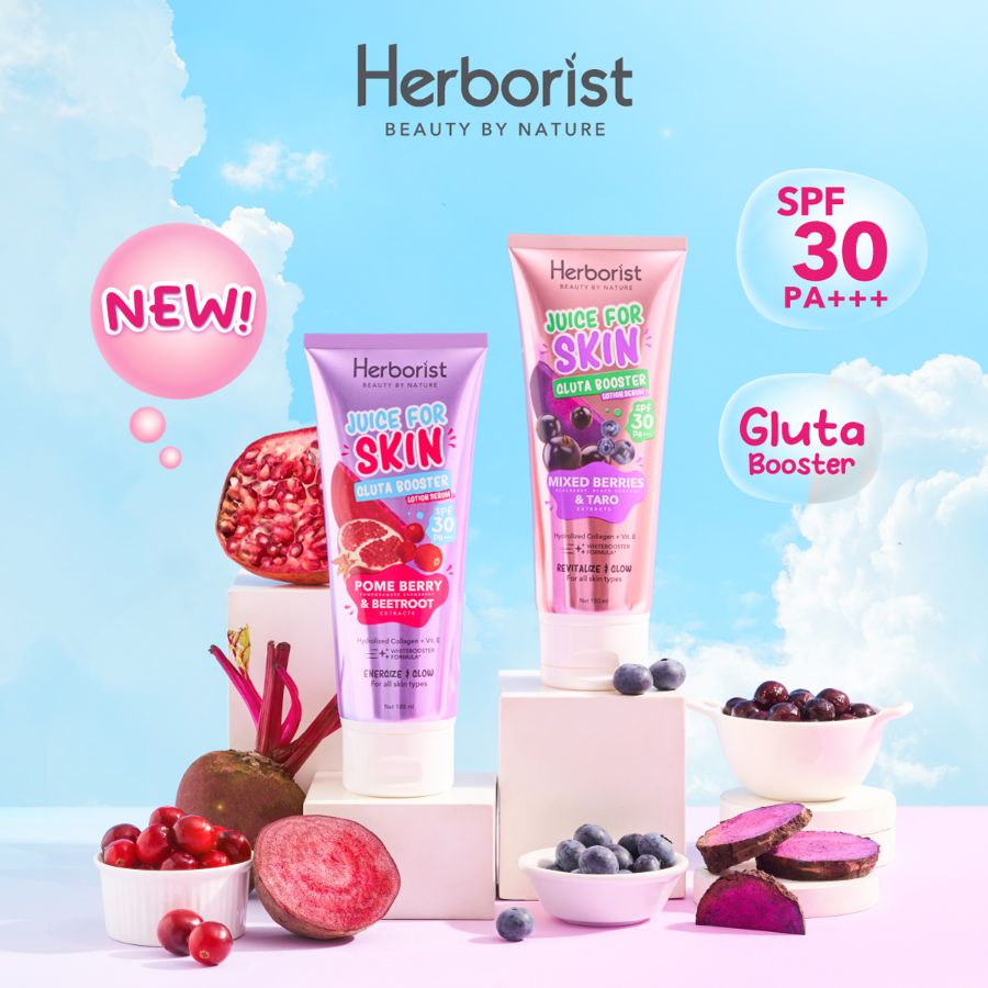 herborist juice for skin gluta booster 180ml