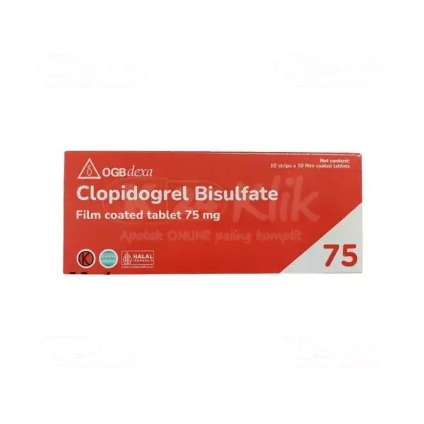 clopidogrel 75 mg dexa