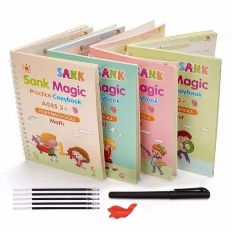 SANK MAGIC BOOK SET 4BK