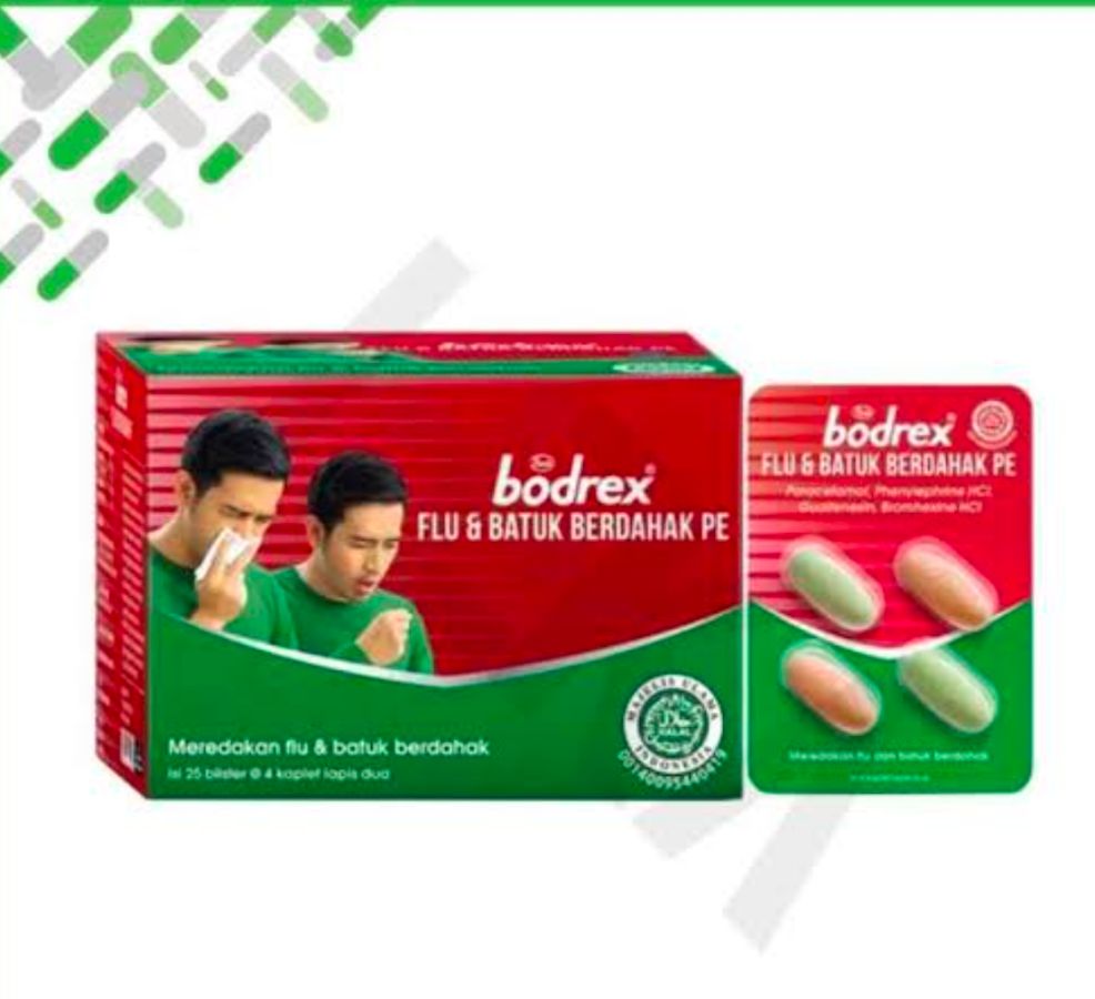 BODREX FLU & BATUK BERDAHAK PE