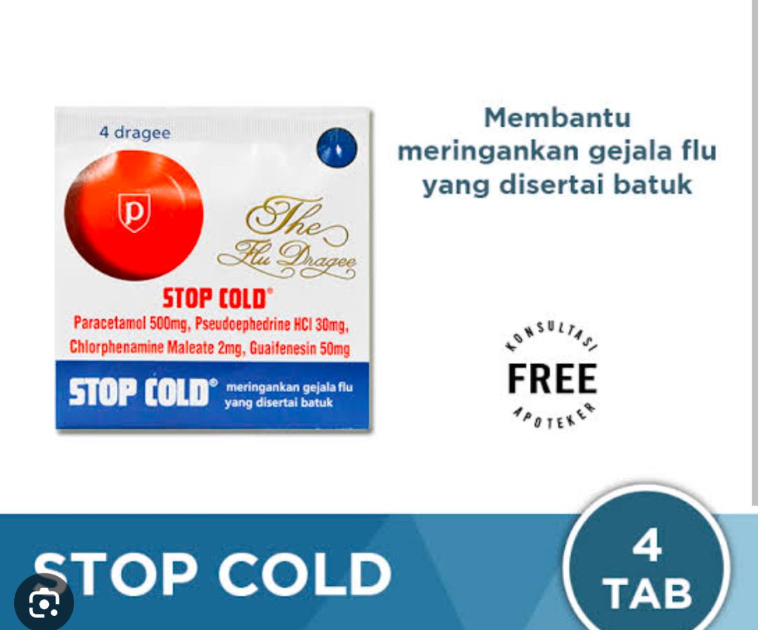 STOP COLD DEMAM BATUK & PILEK