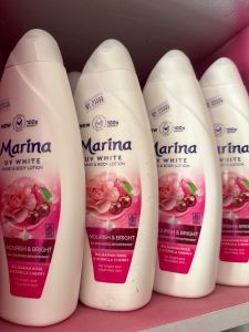 Marina UV White Hand & Body Lotion Nourish &Bright