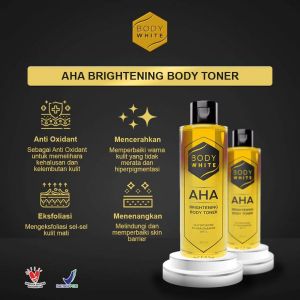 Body White AHA Brightening Toner