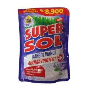 Carpol Supersol Floral Mint Pouch 430ml