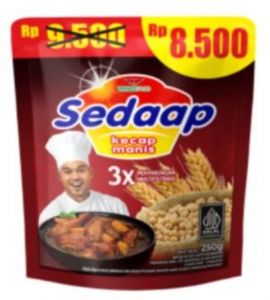FOOD KECAP MANIS SEDAP POUCH 250GR
