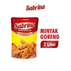 FOOD MINYAK GORENG SABRINA POUCH 2L