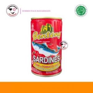 IKAN KALENG SARDEN BENTENG 50X155