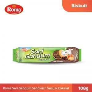 ROMA SARI GANDUM COKLAT BTR 4BGx6PAx108G