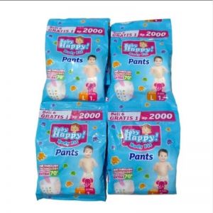 SANAPKAN BABY HAPPY PANTS M1 POPOK (6+1)